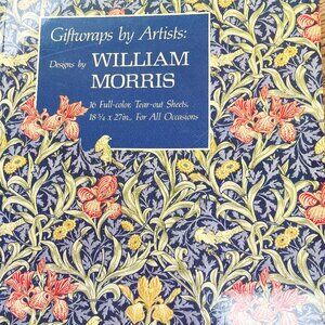 Book: Giftwraps by Artist William Morris - 16 tear out sheets